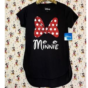 NWT Disney Minnie Mouse Bow Shirt Size Small
